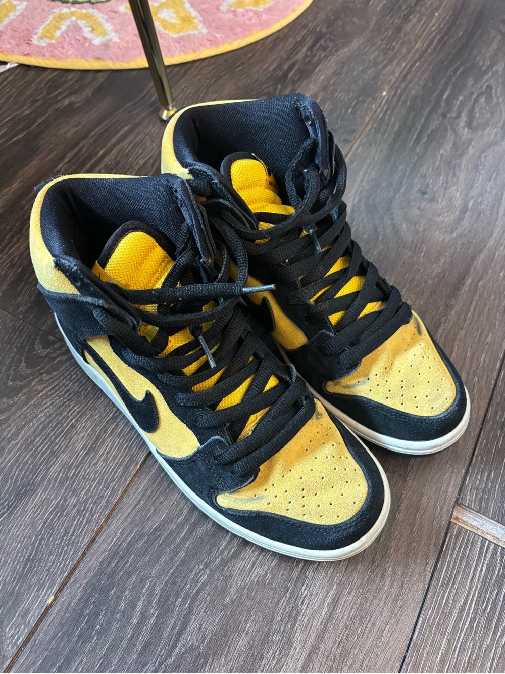 Nike SB Dunk High “Reverse Goldenrod” Sneakers